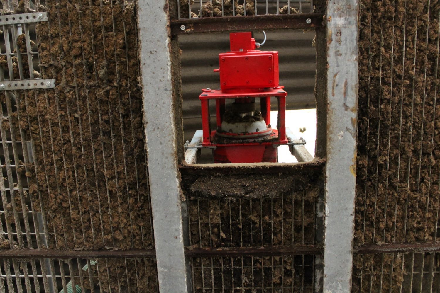 Separator from below