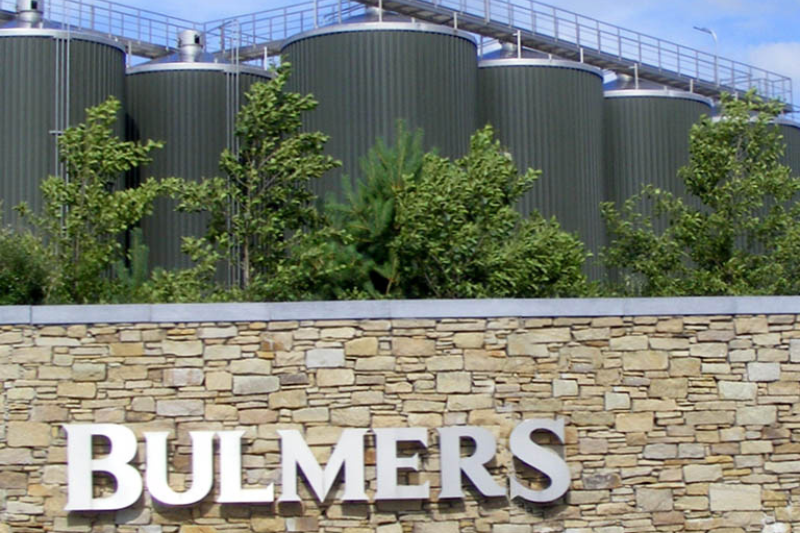 Bulmers Facility Tipperary in Ireland